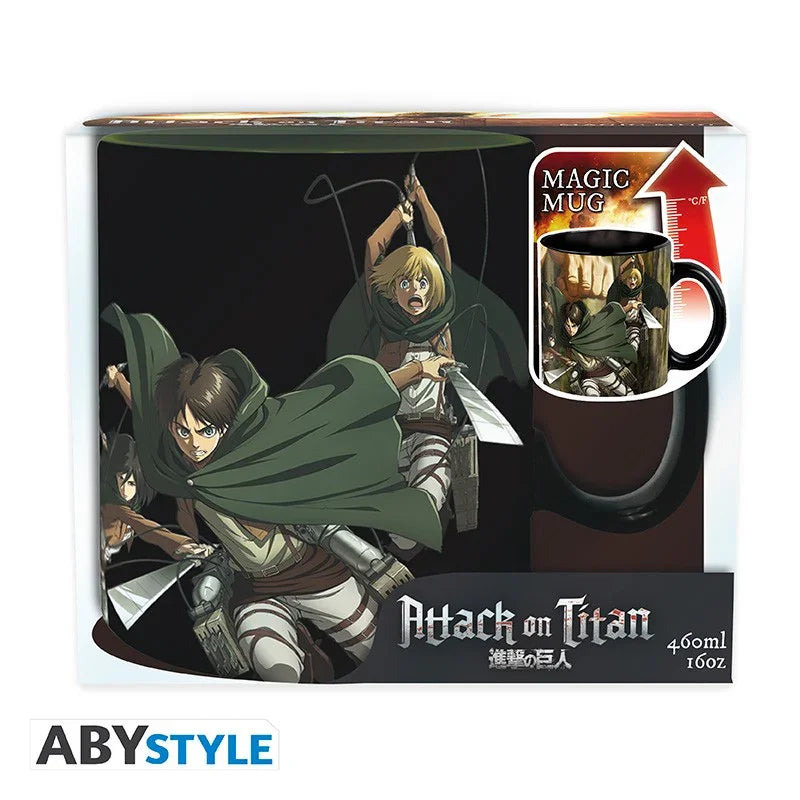 Mug Heat Change l'attaque des titans - Geek Store