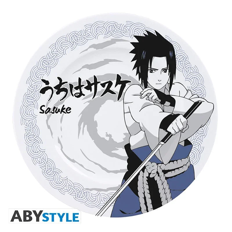 Set de 4 Assiettes Naruto Shippuden Personnages - Geek Store