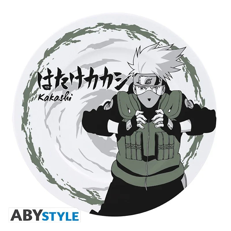 Set de 4 Assiettes Naruto Shippuden Personnages - Geek Store