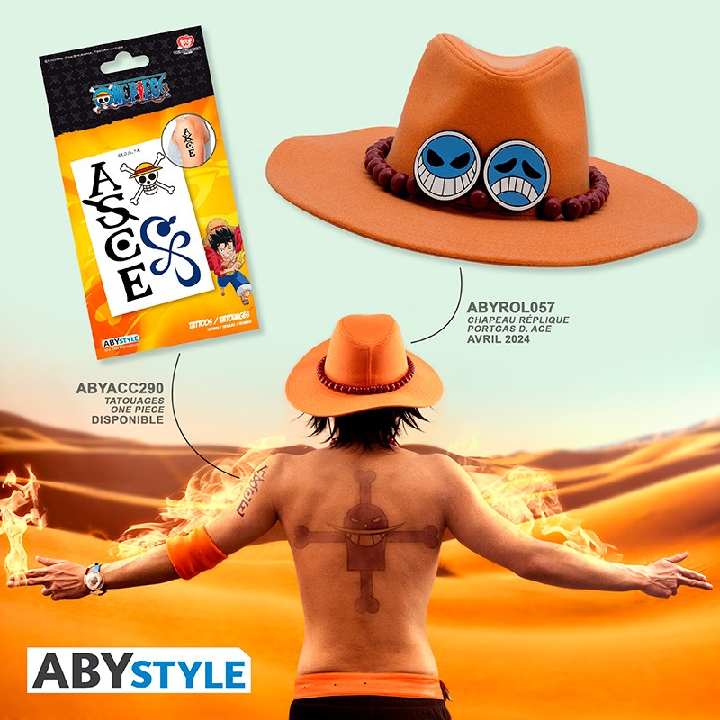 Chapeau Réplique One Piece Portgas D. Ace