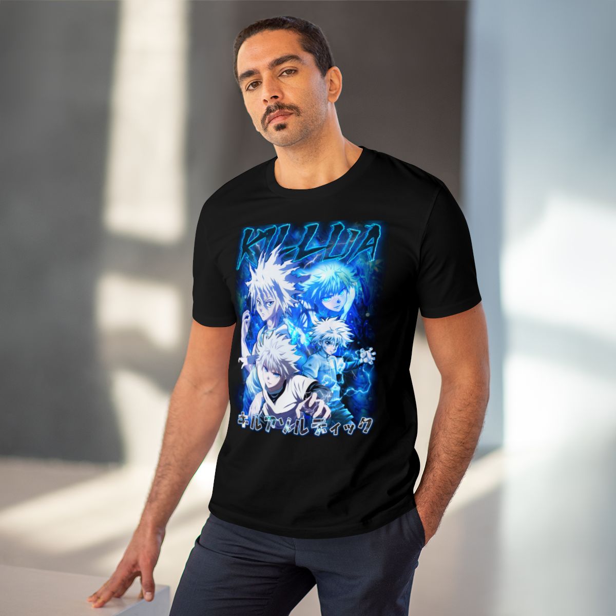 Tshirt hunter x hunter killua