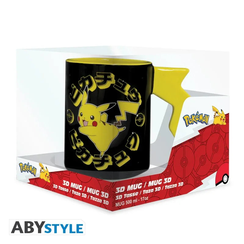 Mug 3D Nintendo Pokemon eclairs de Pikachu