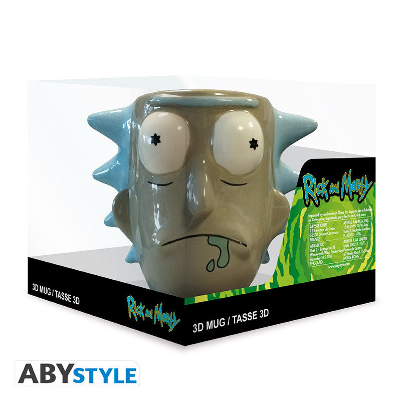 Mug 3D Rick & Morty Rick Sanchez