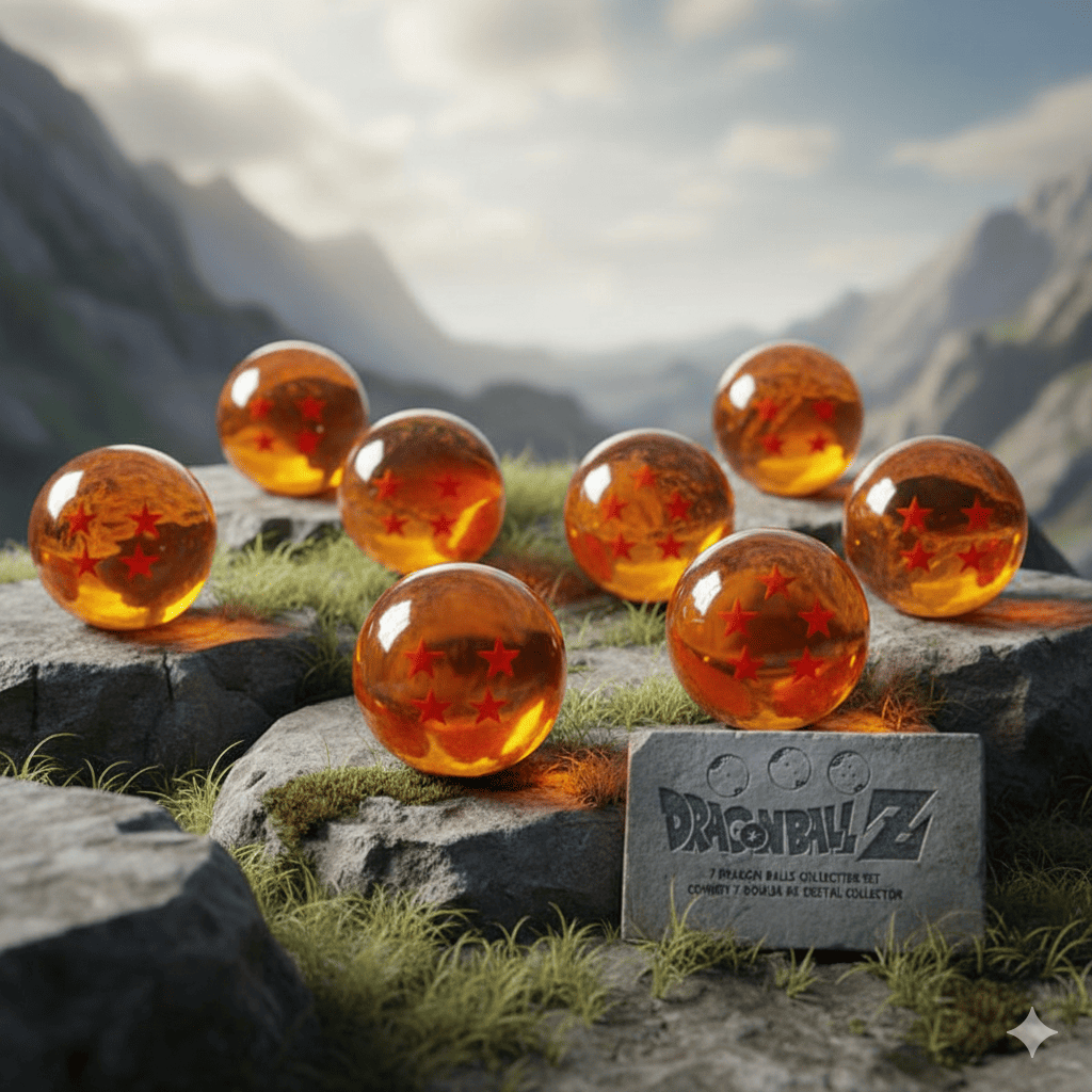 Set Boules de cristal Dragon Ball