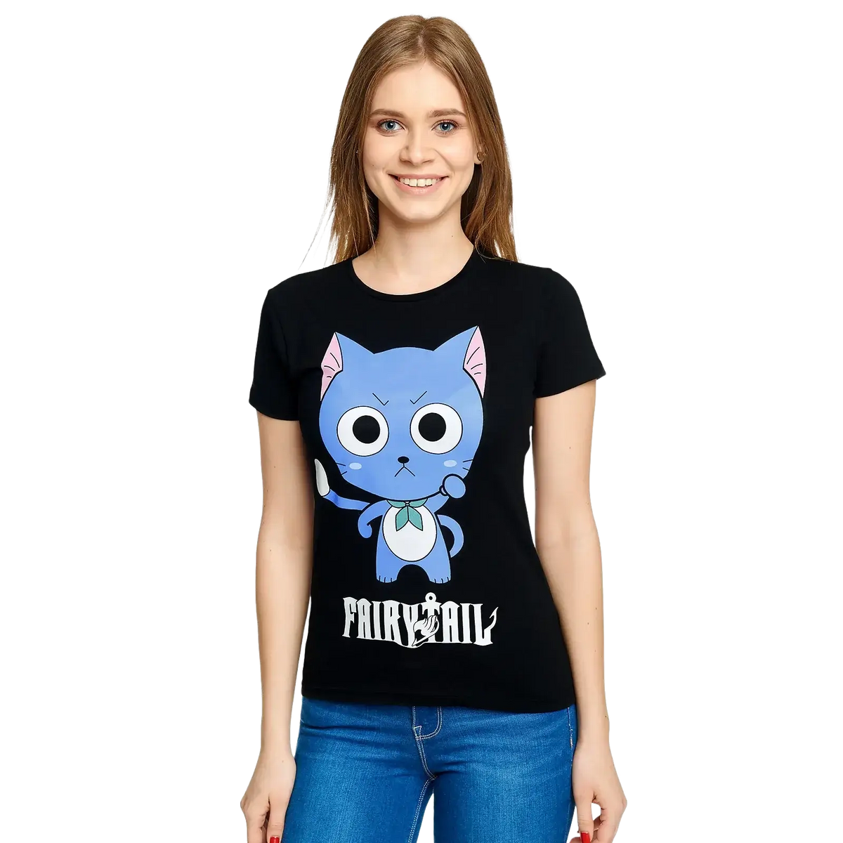 Tshirt Femme Fairy Tail Happy