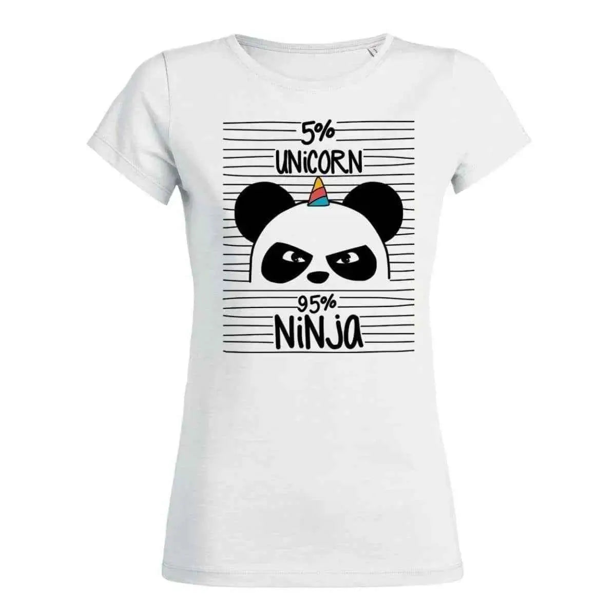 Tshirt Femme Geek Store Unicorn Ninja