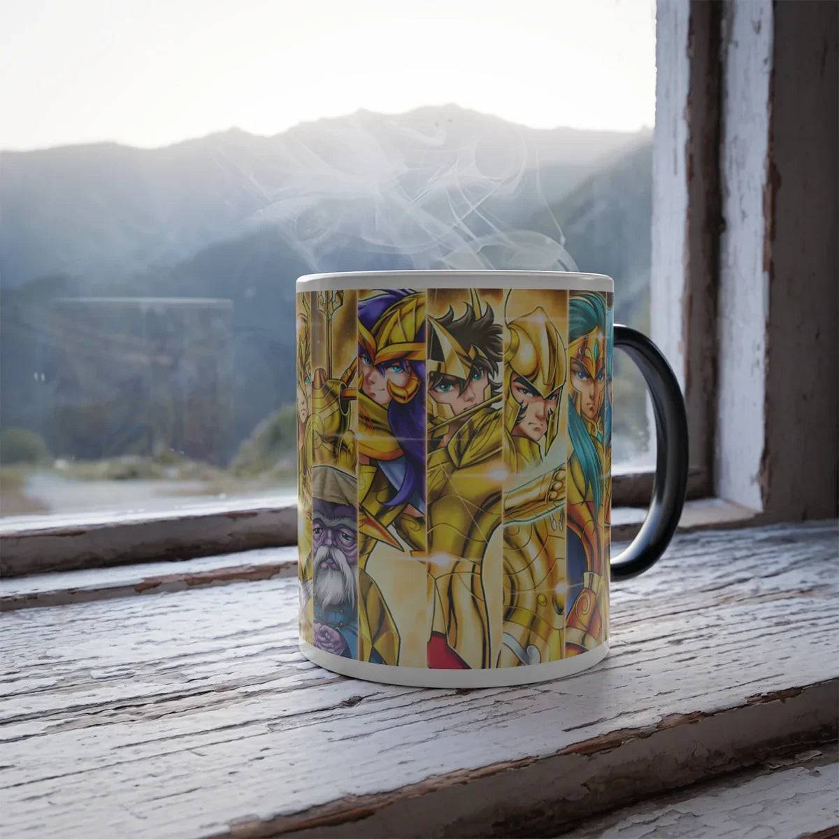 Mug Heat Change Saint Seiya Gold Saints - Geek Store