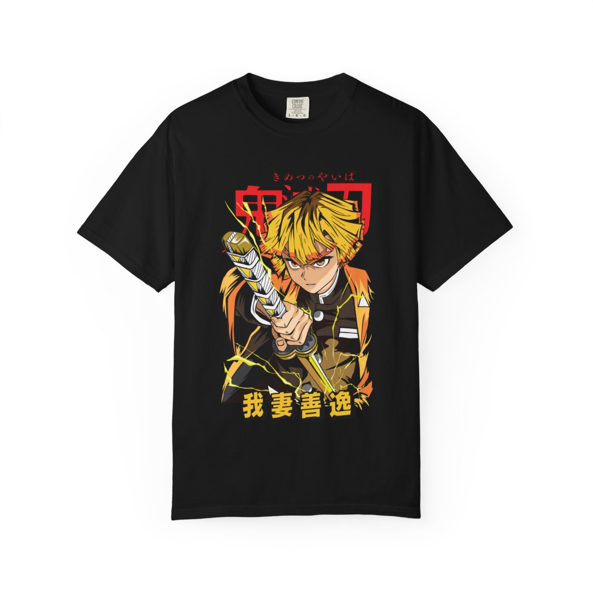Tshirt Demon Slayer Zenitsu Agatsuma