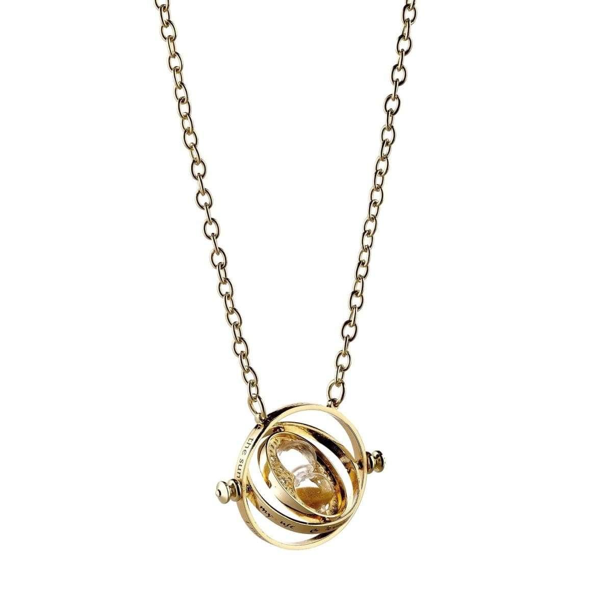 Collier Harry Potter retourneur de temps rotatif