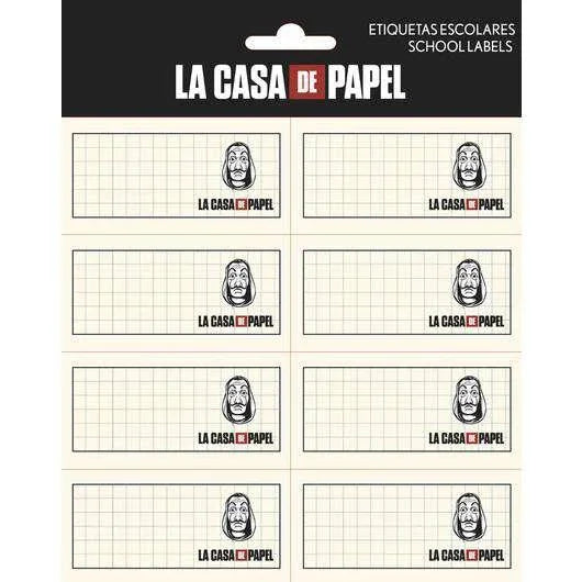 Etiquettes adhésives La Casa de Papel - Geek Store