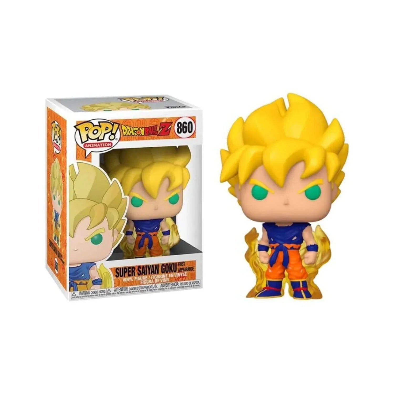 Figurine POP Dragon Ball Z S8- SSJ Goku (First Appearance) - Geek Store