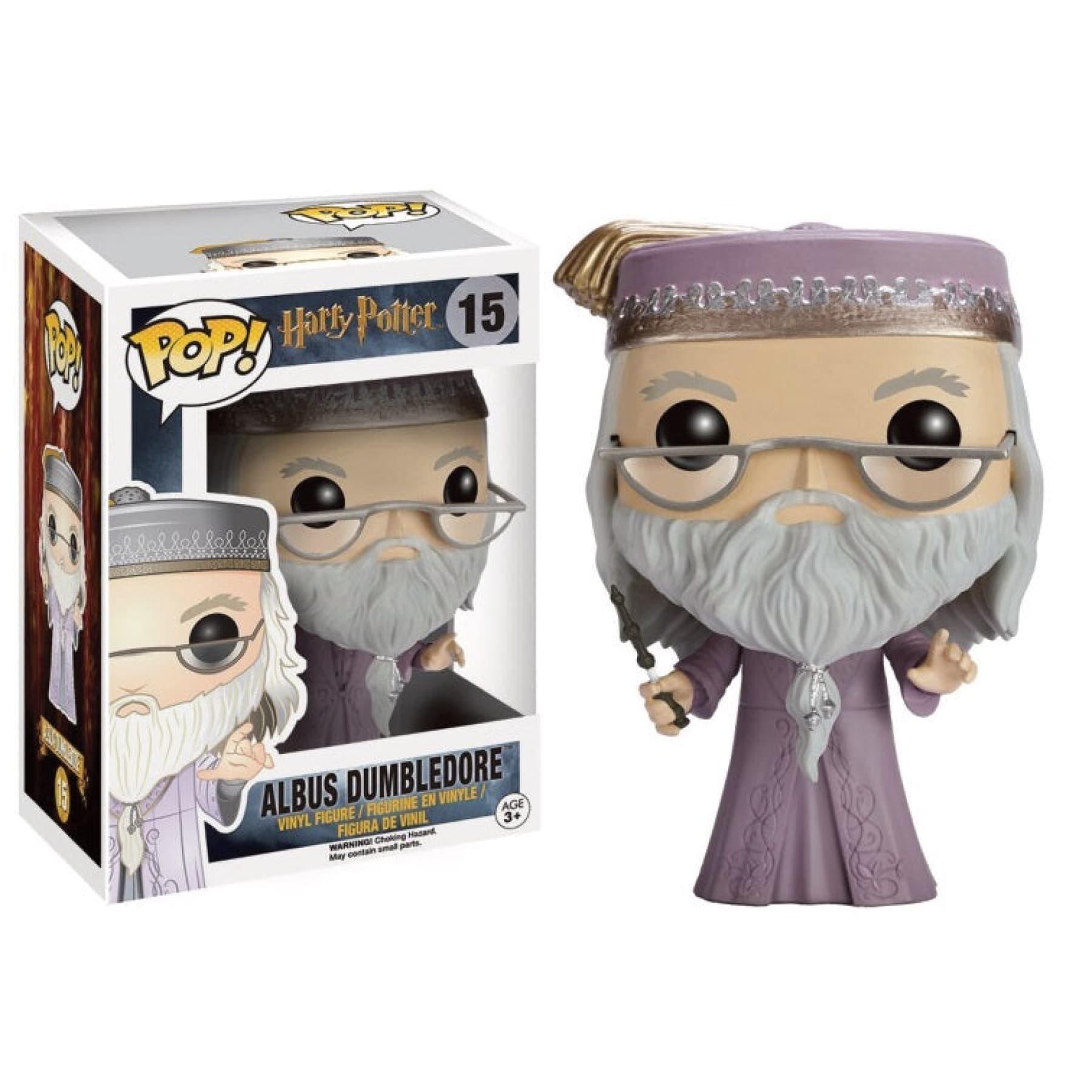 Figurine POP Harry Potter - Dumbledore avec baguette magique