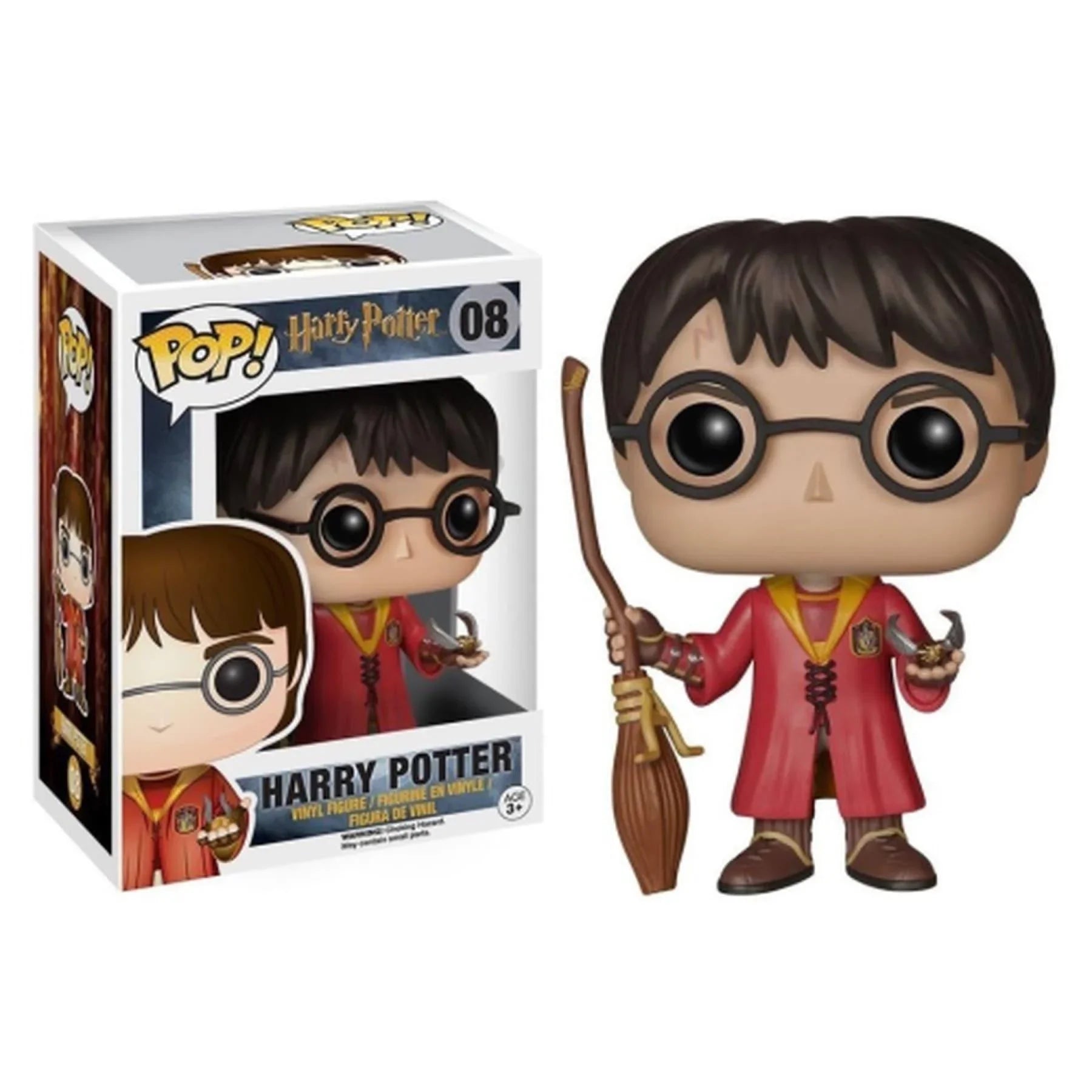 Figurine POP Harry Potter - Harry Quidditch - Geek Store