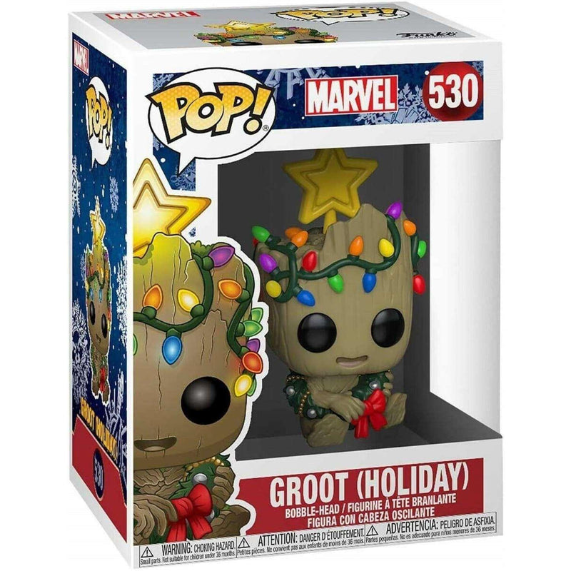 Figurine POP Marvel Guardians Of The Galaxy Baby Groot Holiday Geek Store