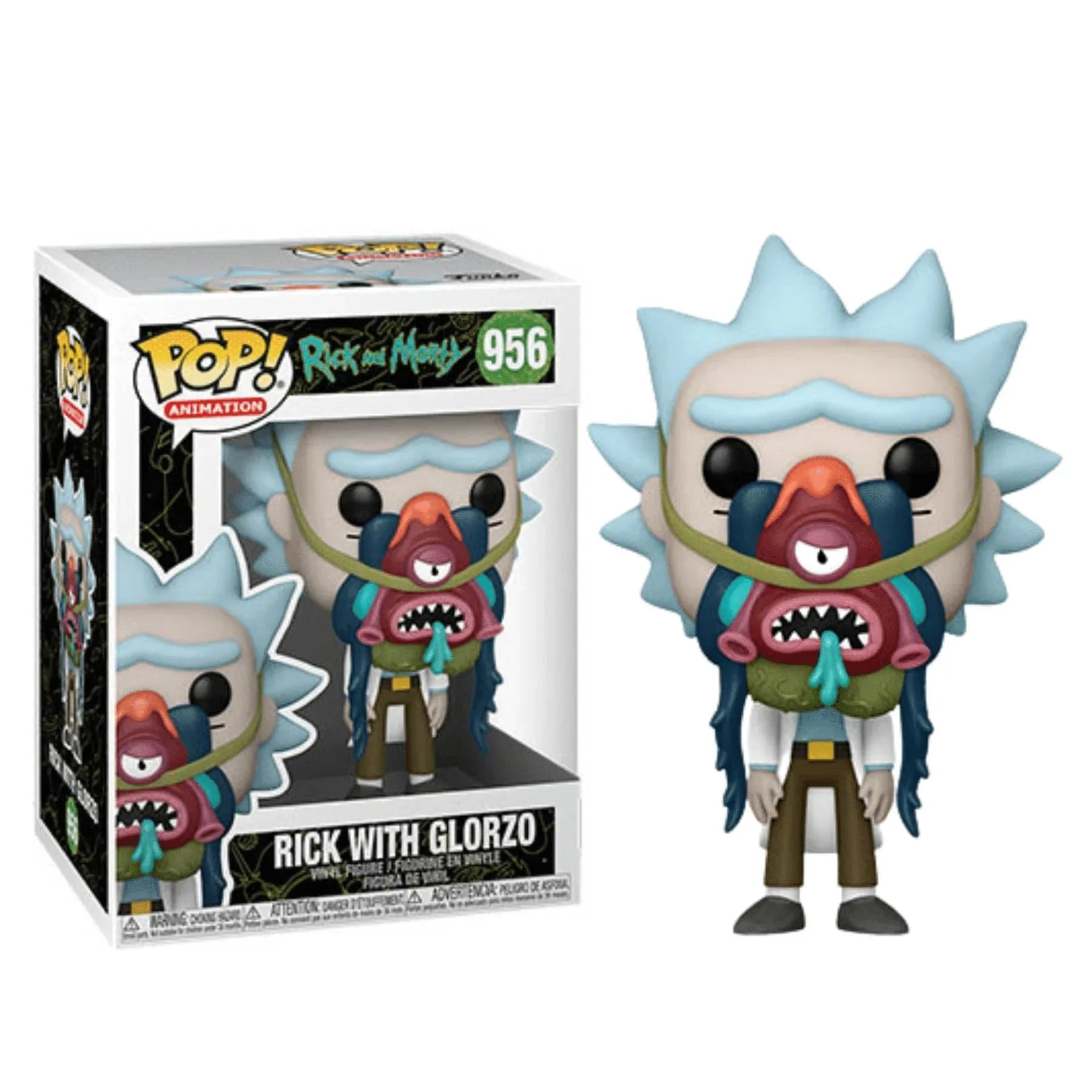 Figurine POP Rick and Morty - Rick With Glorzo - Geek Store