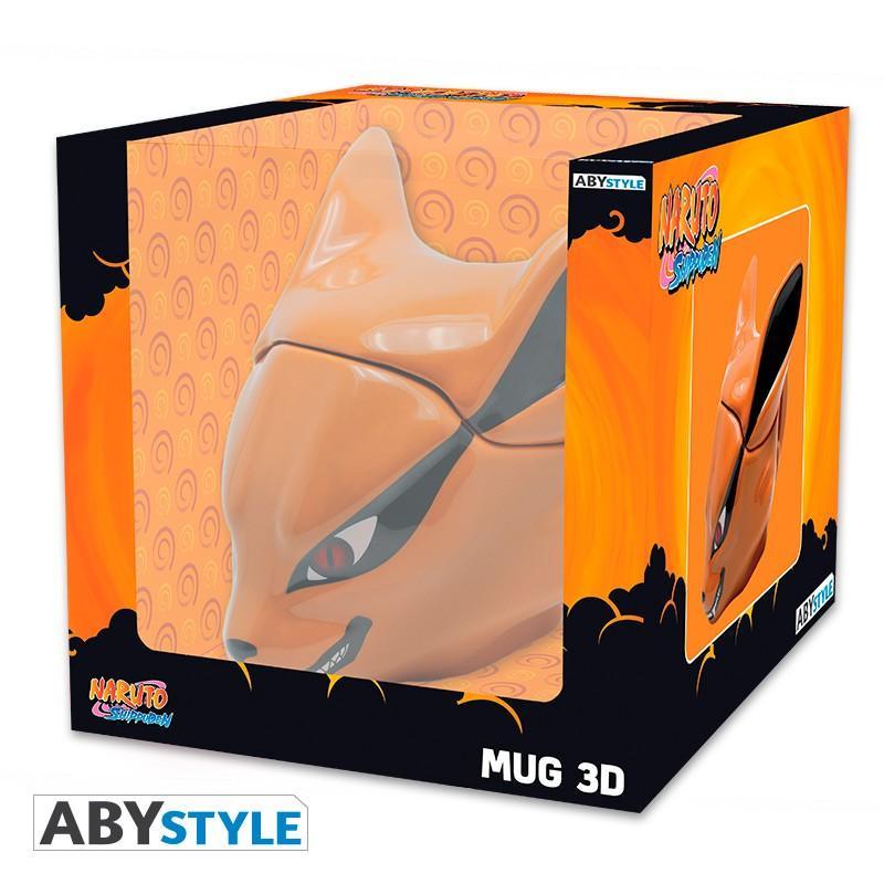 Mug 3D Naruto Shippuden Kyubi Geek Store