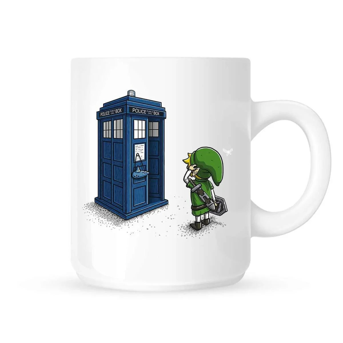 Mug Dr Who Tardis and Link - Geek Store