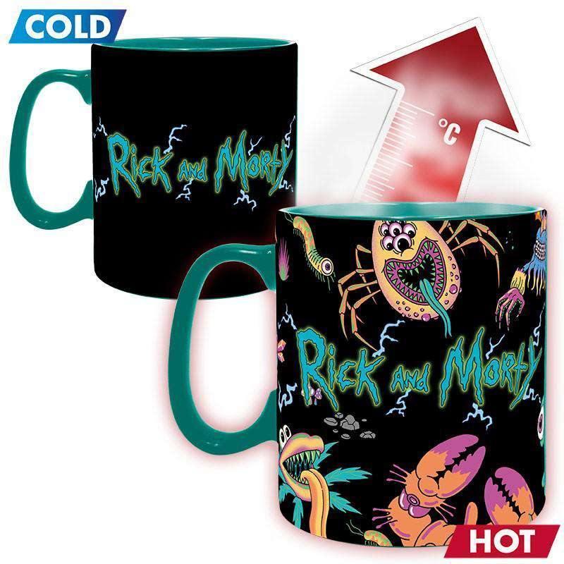 Mug Heat Change Rick & Morty Vaisseau - Geek Store