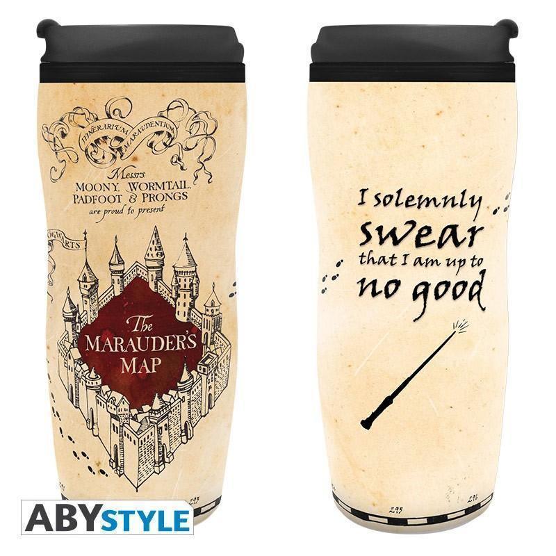 Mug de voyage Harry Potter Carte du Maraudeur - Geek Store