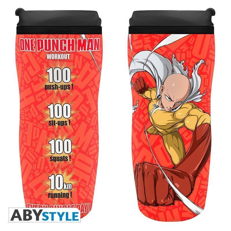 Mug de voyage Saitama One Punch Man