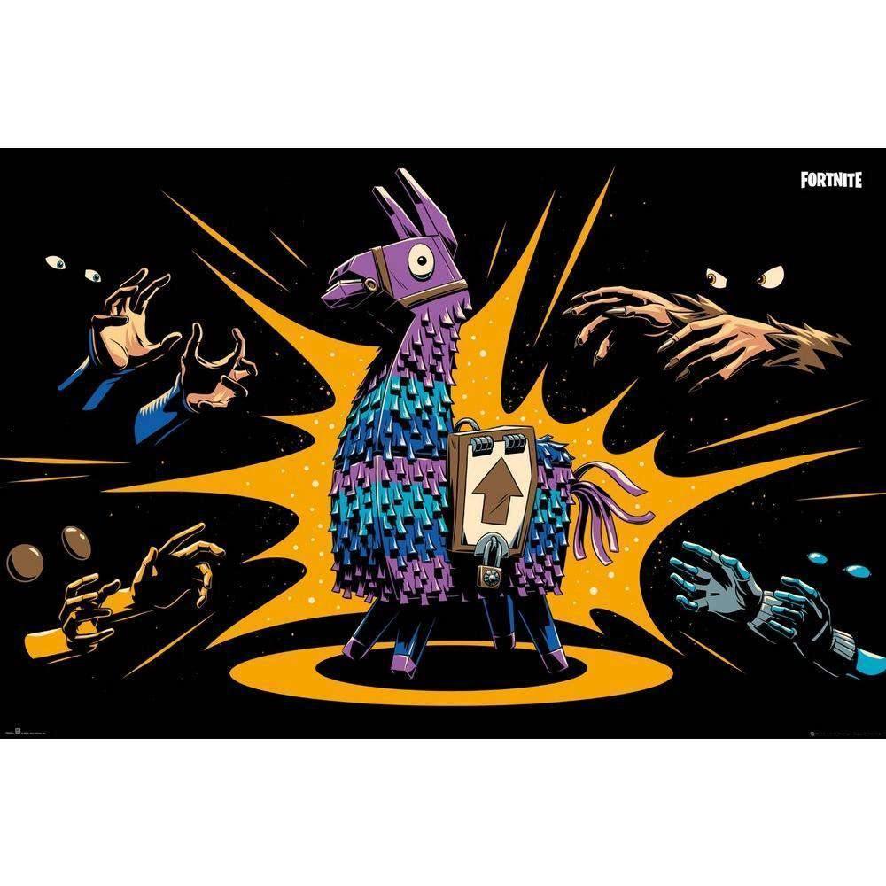 Poster Fortnite Loot Llama - Geek Store