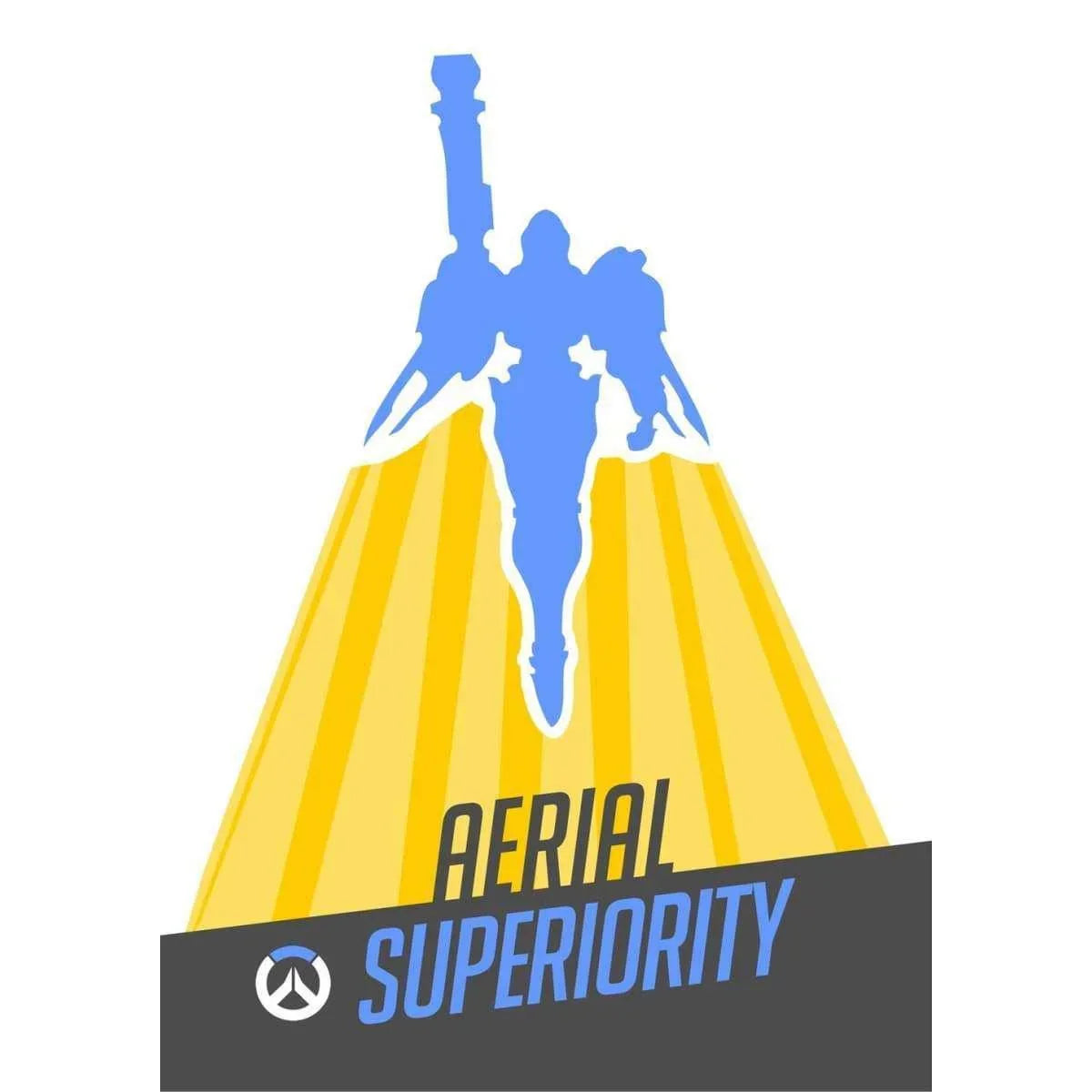 Poster Overwatch Aerial Superiority - Geek Store