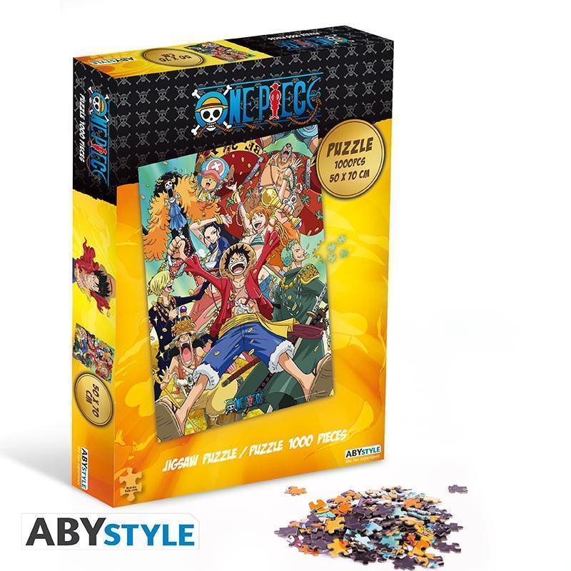Puzzle 1000 pièces One Piece - Equipage de Luffy - Geek Store