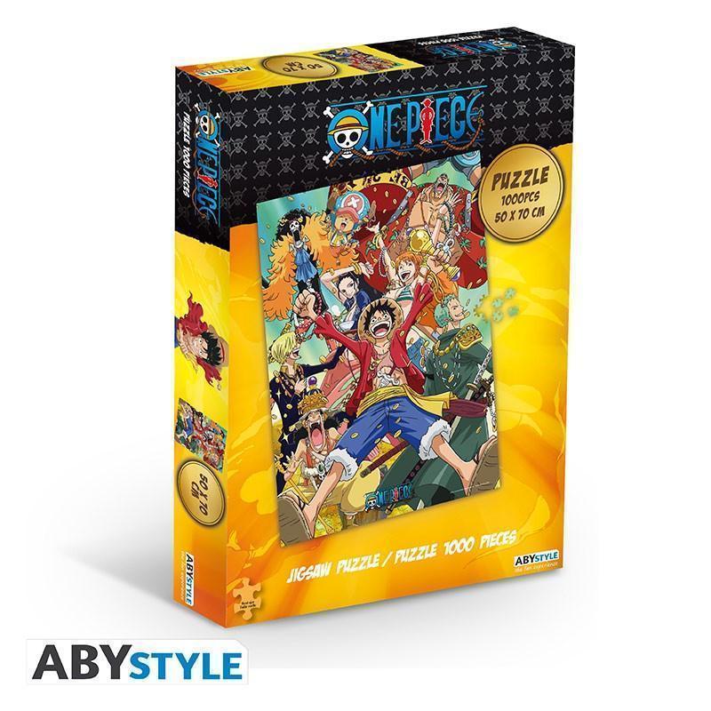 Puzzle 1000 pièces One Piece - Equipage de Luffy - Geek Store