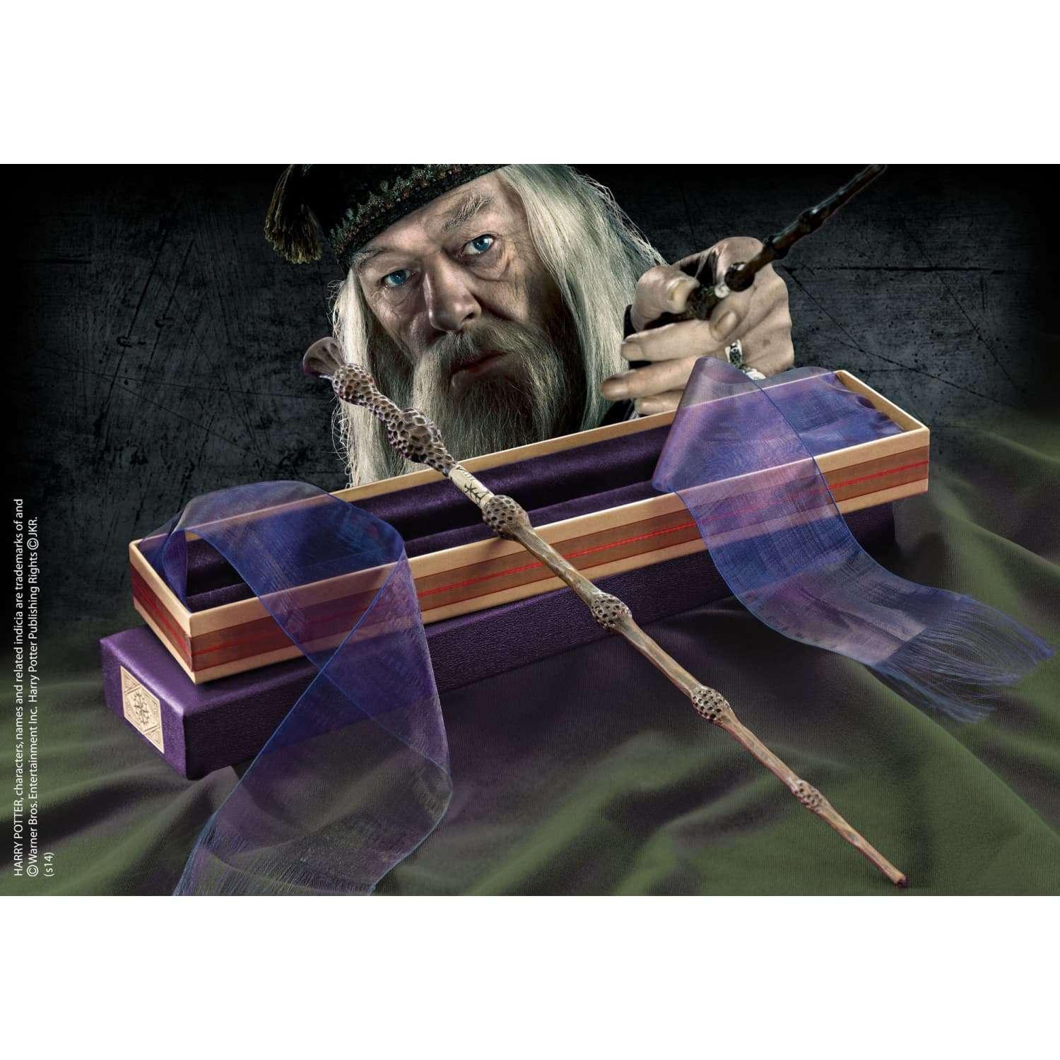 Réplique baguette Harry Potter de Dumbledore's Ollivander's - Geek Store