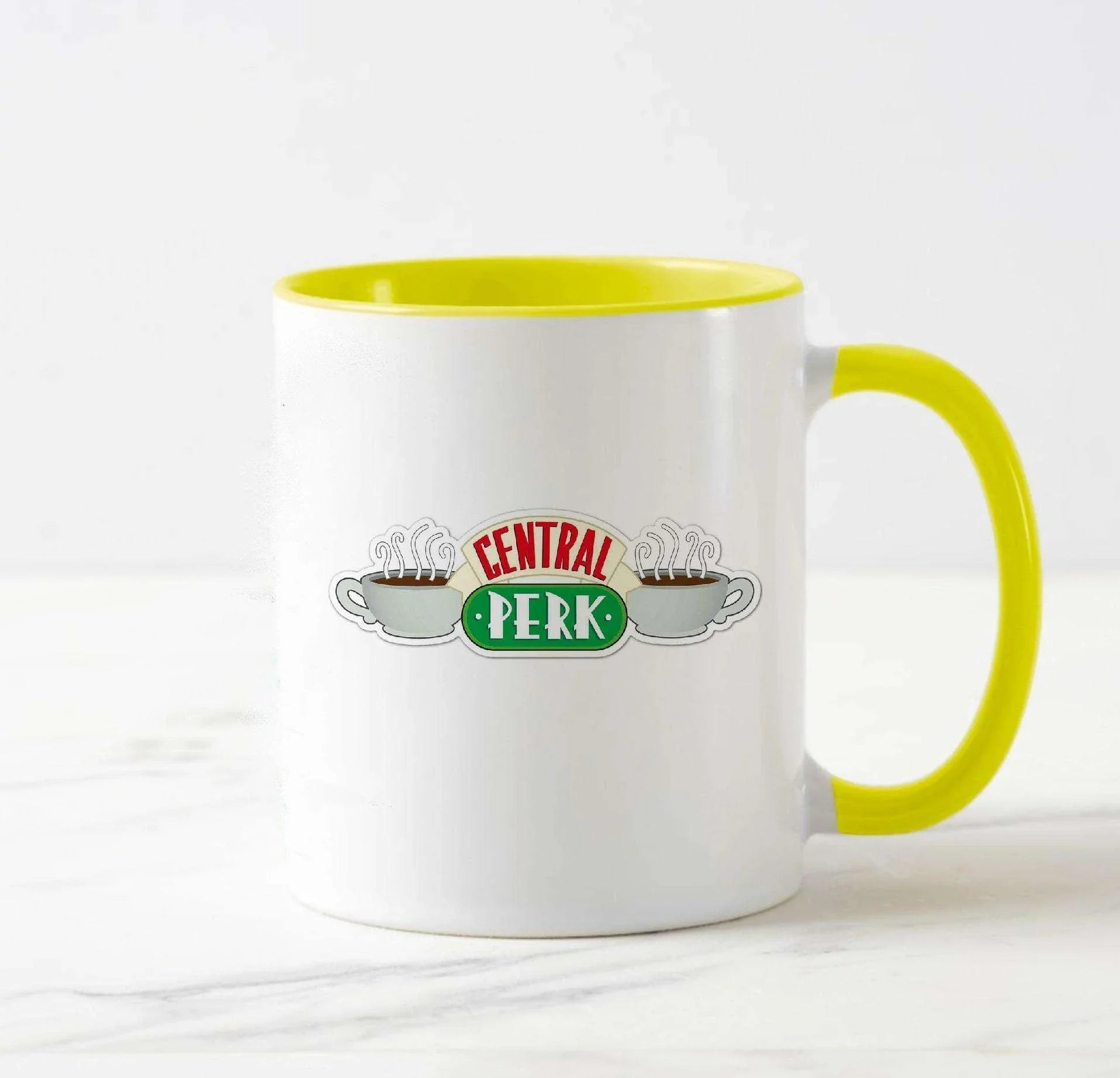 Mug Friends Central Perk Jaune