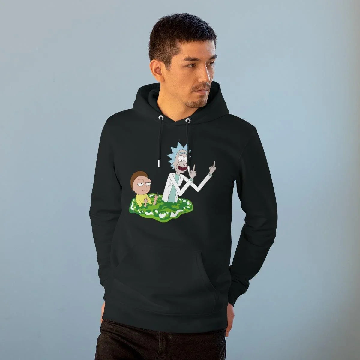 Sweat Rick and Morty Double Fuck You ! - Geek Store