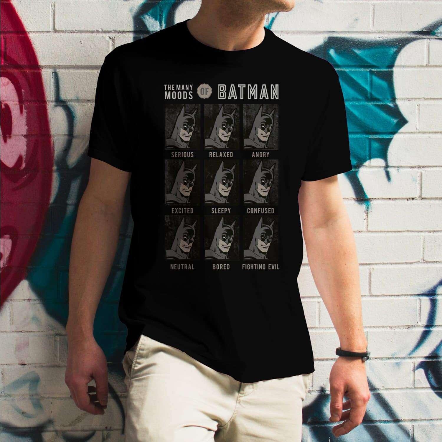 Tshirt DC Comics Batman Moods