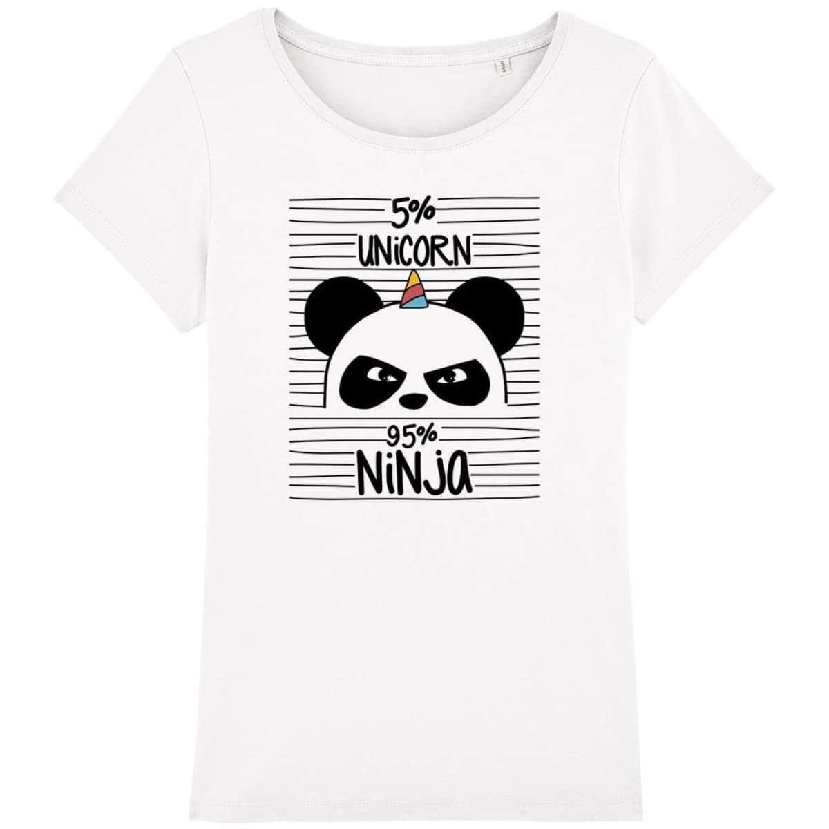Tshirt Femme Geek Store Unicorn Ninja Geek Store