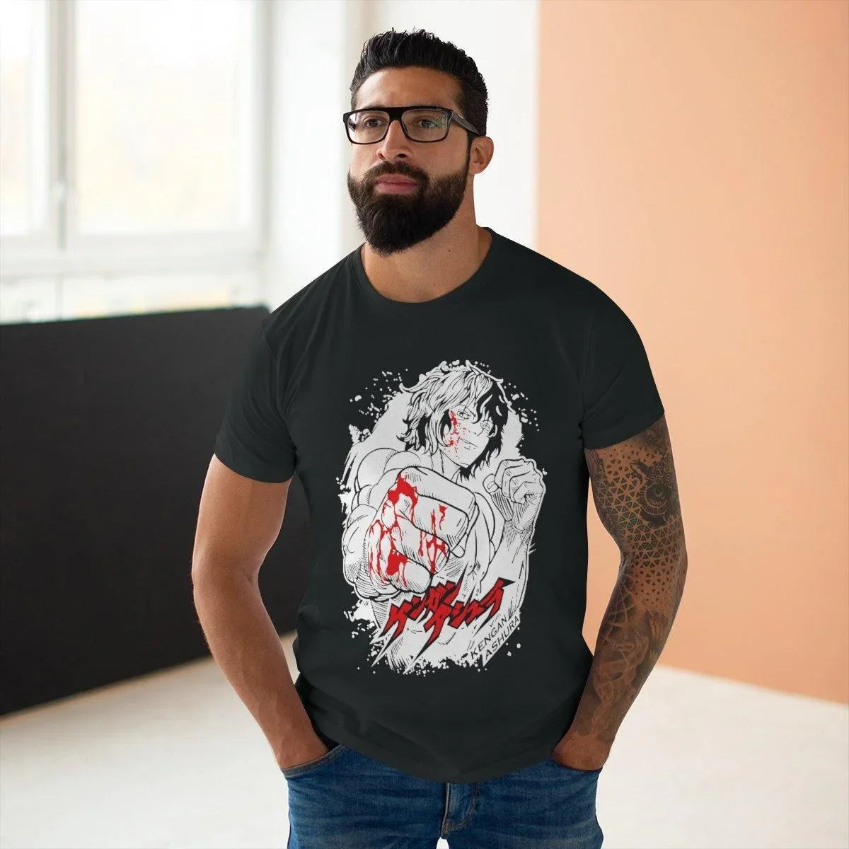 Tshirt Kengan Ashura - Geek Store