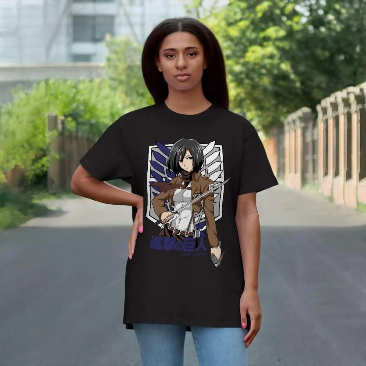 Tshirt L'attaque des Titans MIKASA