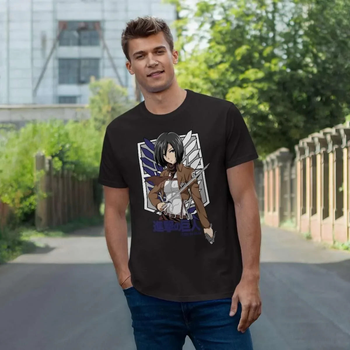 Tshirt L'attaque des Titans MIKASA