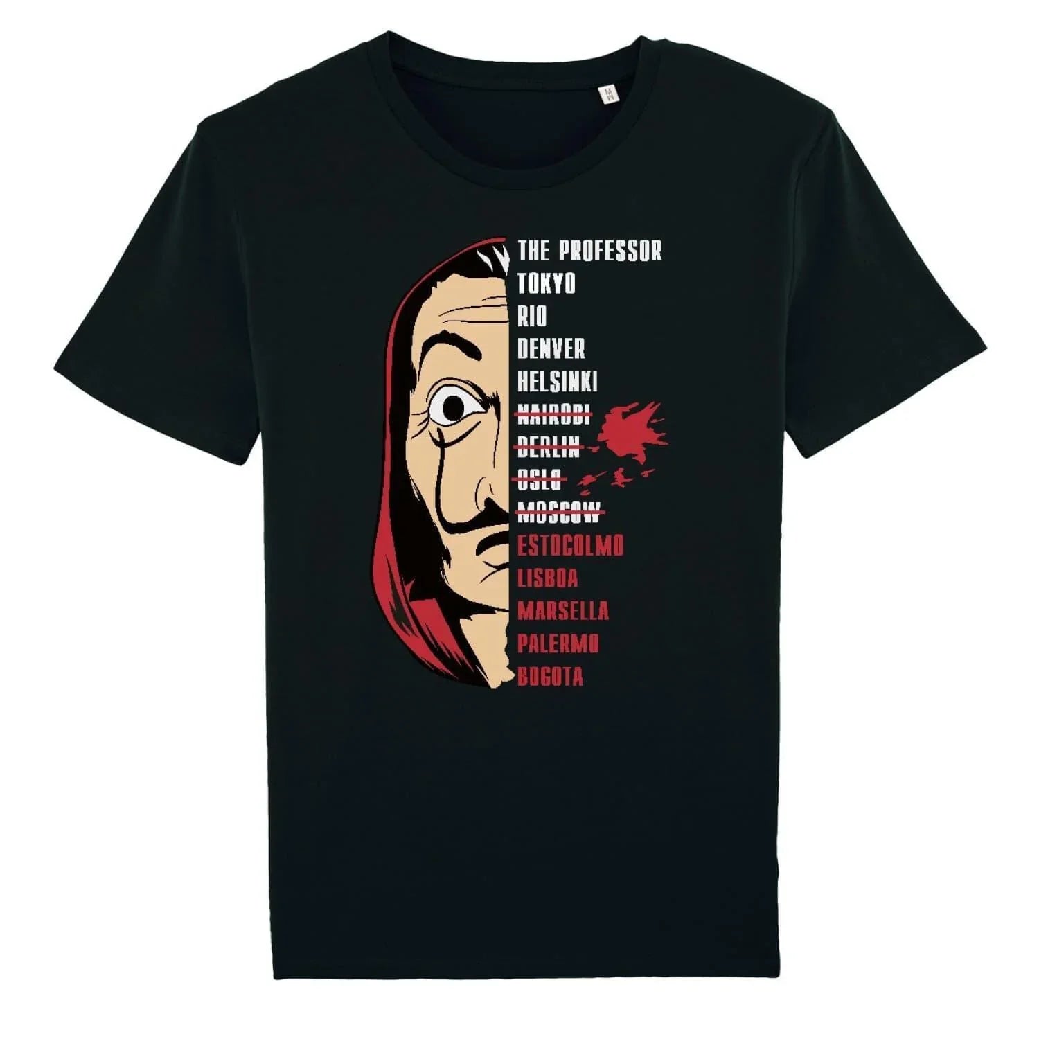 Tshirt La Casa De Papel The Professor - Geek Store