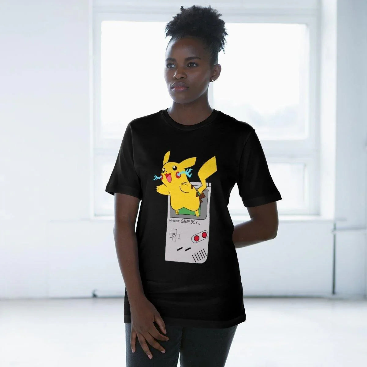 Tshirt Pikachu Game Boy