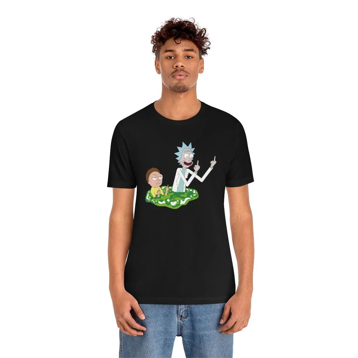 Tshirt Rick and Morty Double Fuck You !