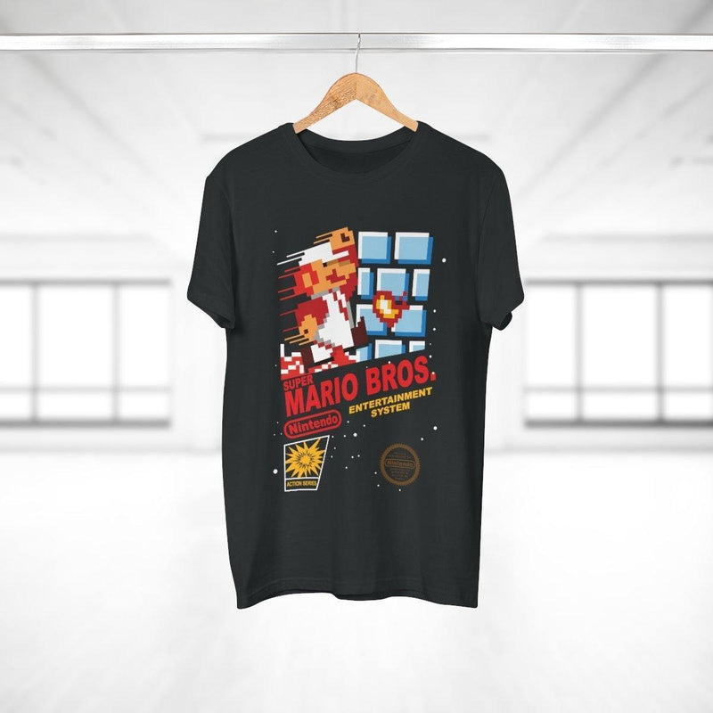 Tshirt Super Mario Bros Cartouche Nes Geek Store