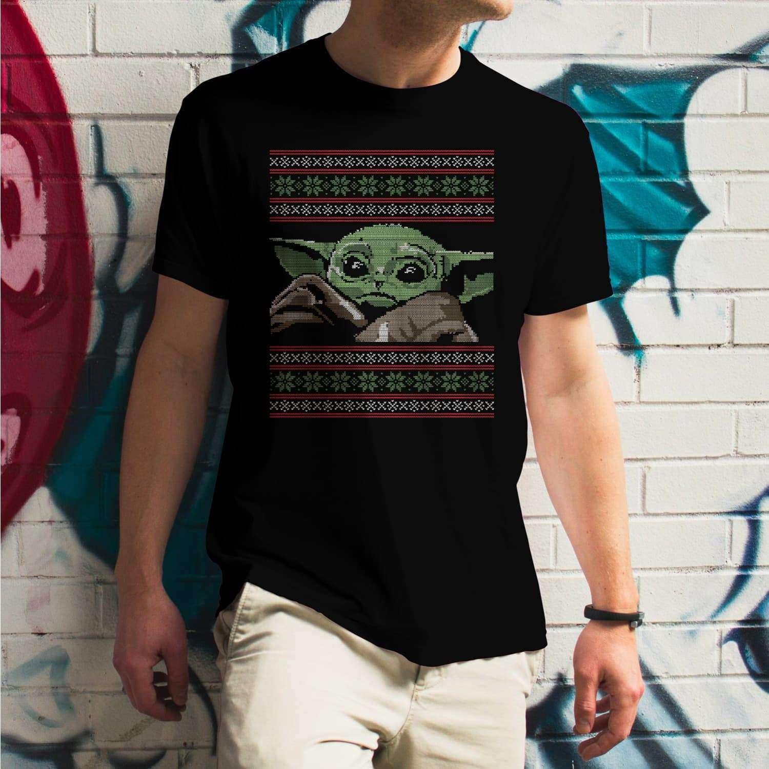 Tshirt The Mandalorian Bébé Yoda - Geek Store