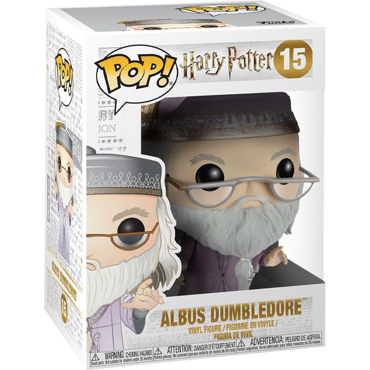 Figurine POP Harry Potter - Dumbledore avec baguette magique