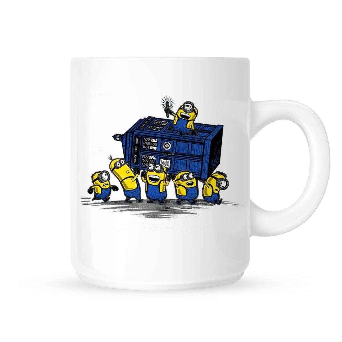 Mug Minion Tardis - Geek Store