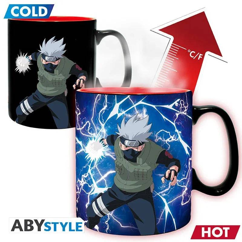 Coffret Naruto Shippuden Mug Heat Change + Coaster - Geek Store