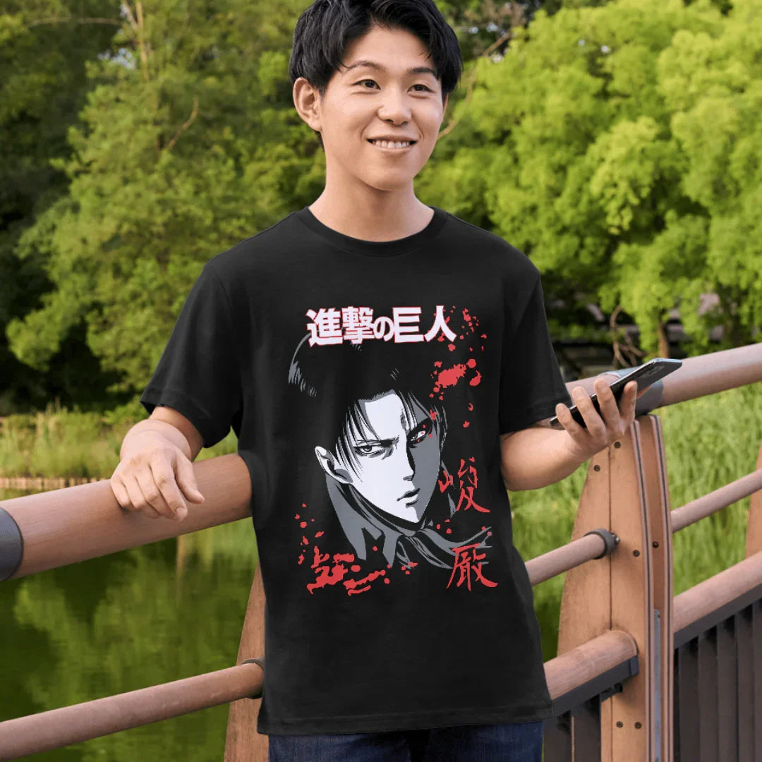 Tshirt Attack on Titan – Levi Ackerman