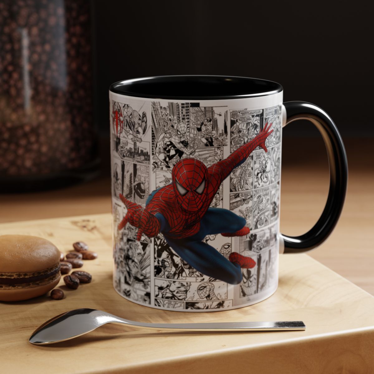 Mug Spider-man From the Pages of Marvel