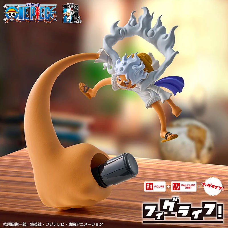 Figurine One Piece Monkey D. Luffy Gear 5 - Geek Store