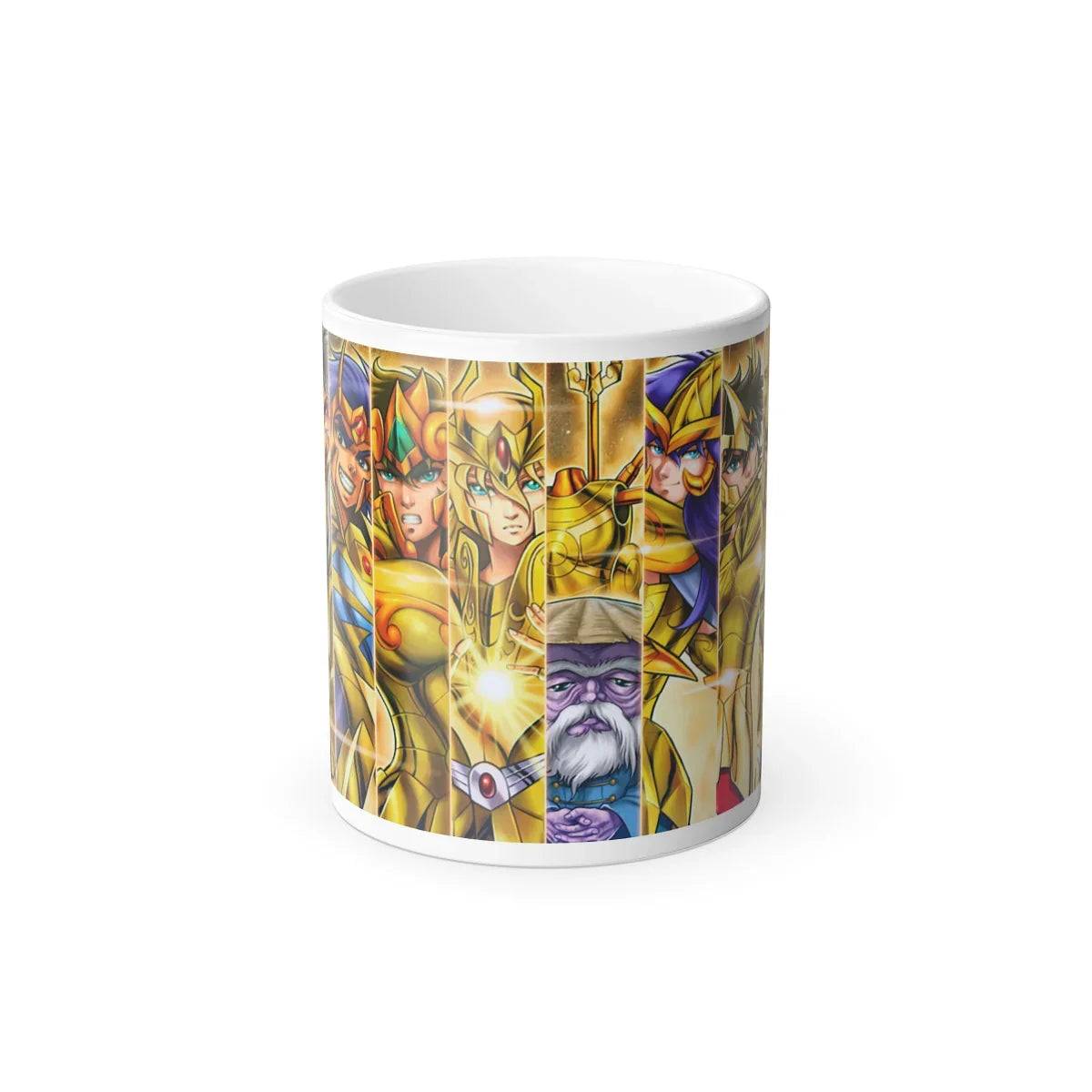 Mug Heat Change Saint Seiya Gold Saints - Geek Store