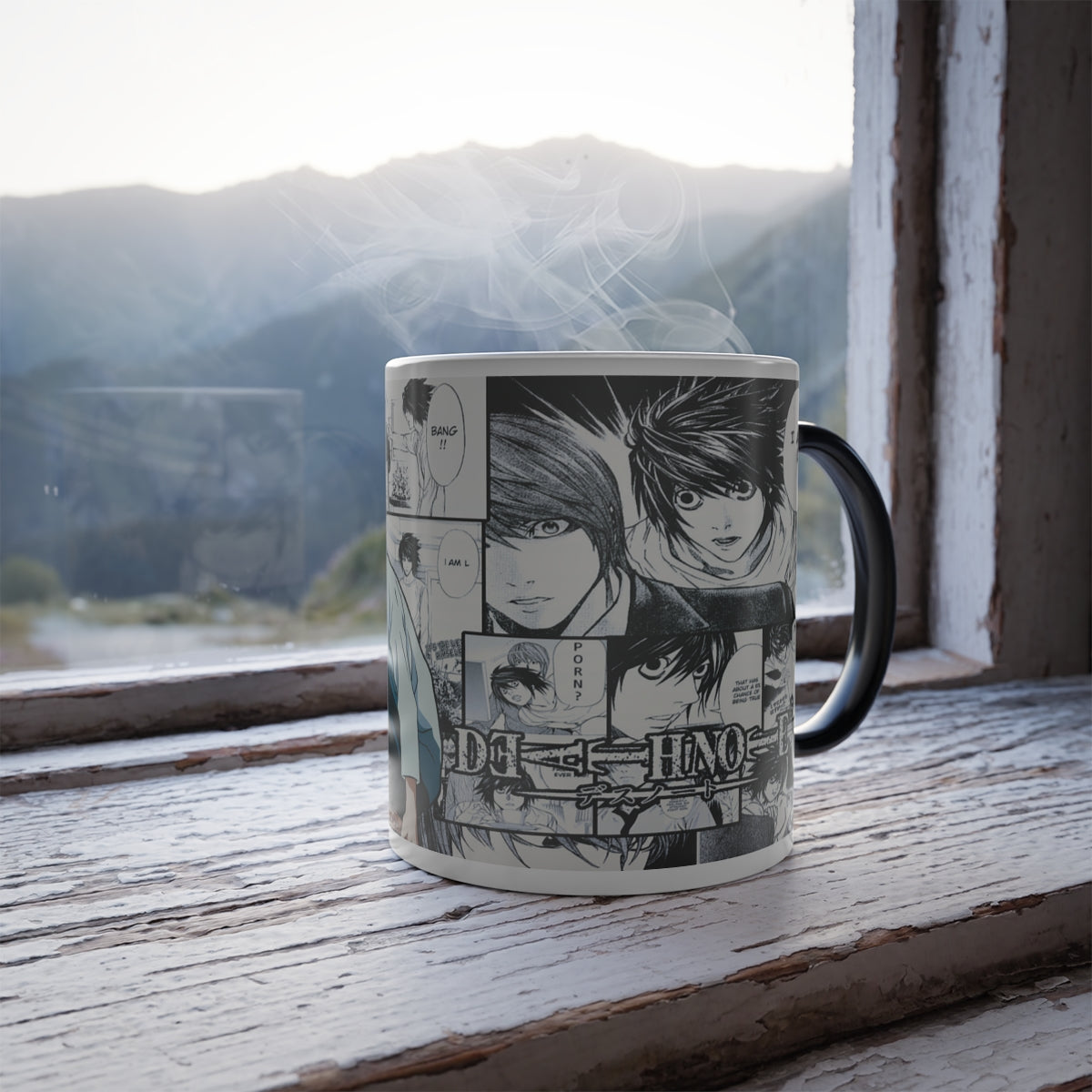 Mug Heat Change Death Note