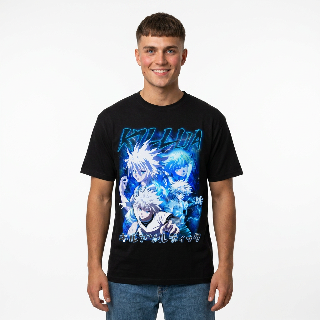 Tshirt hunter x hunter killua
